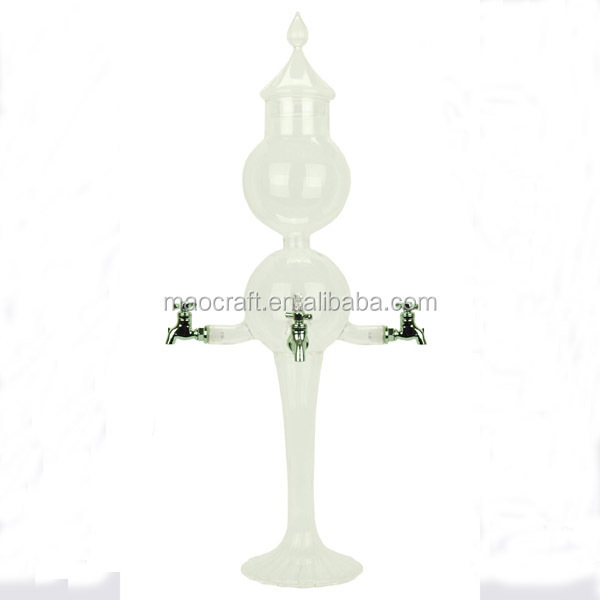 Glass Absinthe Double Globe Fountain