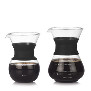 Handmade Glass Coffee Pot Dripping Coffee Maker Set