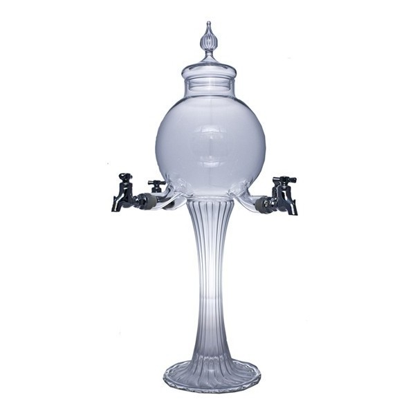 Glass Absinthe Double Globe Fountain