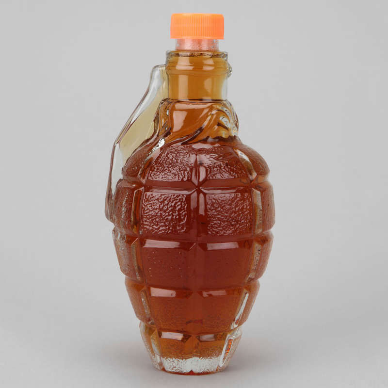 grenade shaped glass bottle 500ML