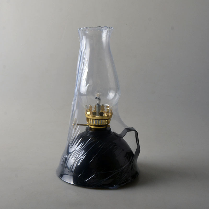 Matte oiled Lamp with Handle Iron Sheet Oil Can -Retro Mobil Lamp Antique Candle Kerosene Lamp