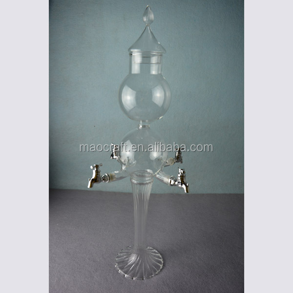 Glass Absinthe Double Globe Fountain