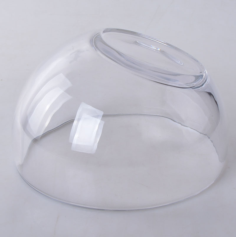 thickened glass slant bowl