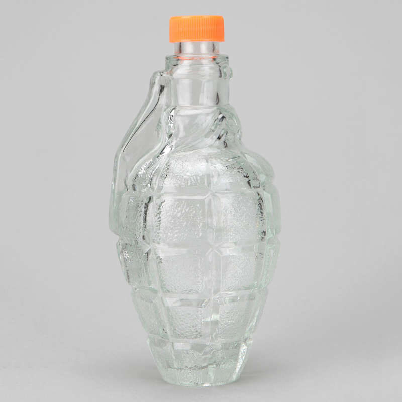 grenade shaped glass bottle 500ML