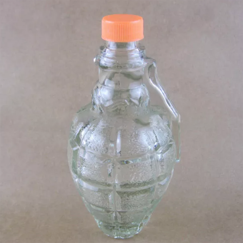 grenade shaped glass bottle 500ML