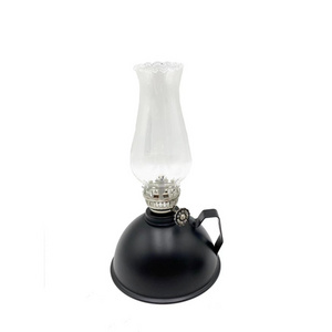 Matte oiled Lamp with Handle Iron Sheet Oil Can -Retro Mobil Lamp Antique Candle Kerosene Lamp