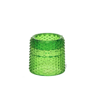 hobnail glass votive candle holder