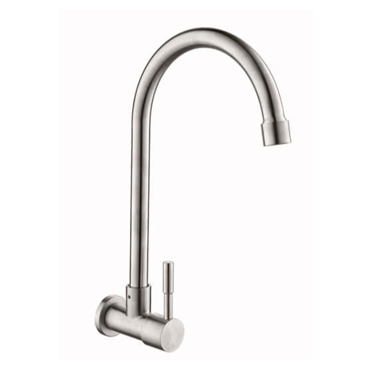 OEM wholesale faucets kitchen single level sink tap single cold kitchen faucet