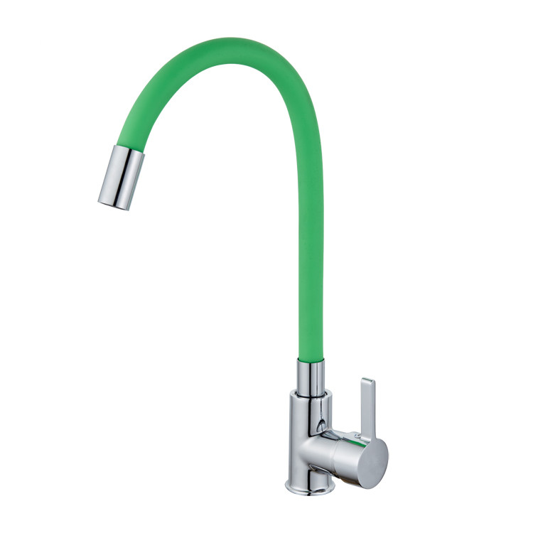 New long neck waterfall basin mixer tap faucet single handle faucet for kitchen