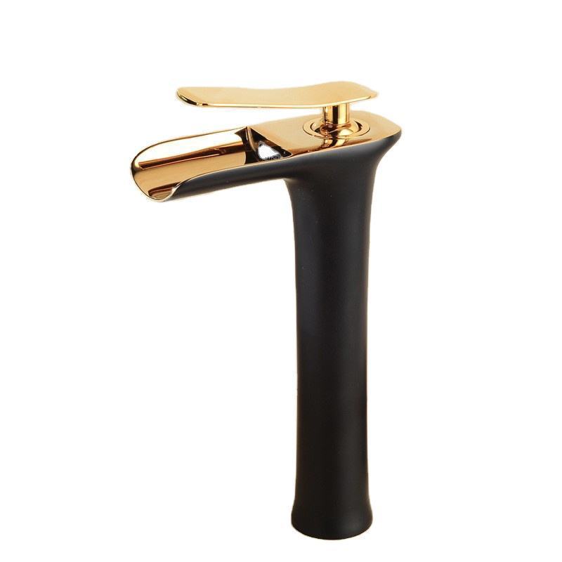 torneira Genuine Black Luxury Design Golden Inch Basin Mixer Faucets Low Price Bathroom Faucets With Colors