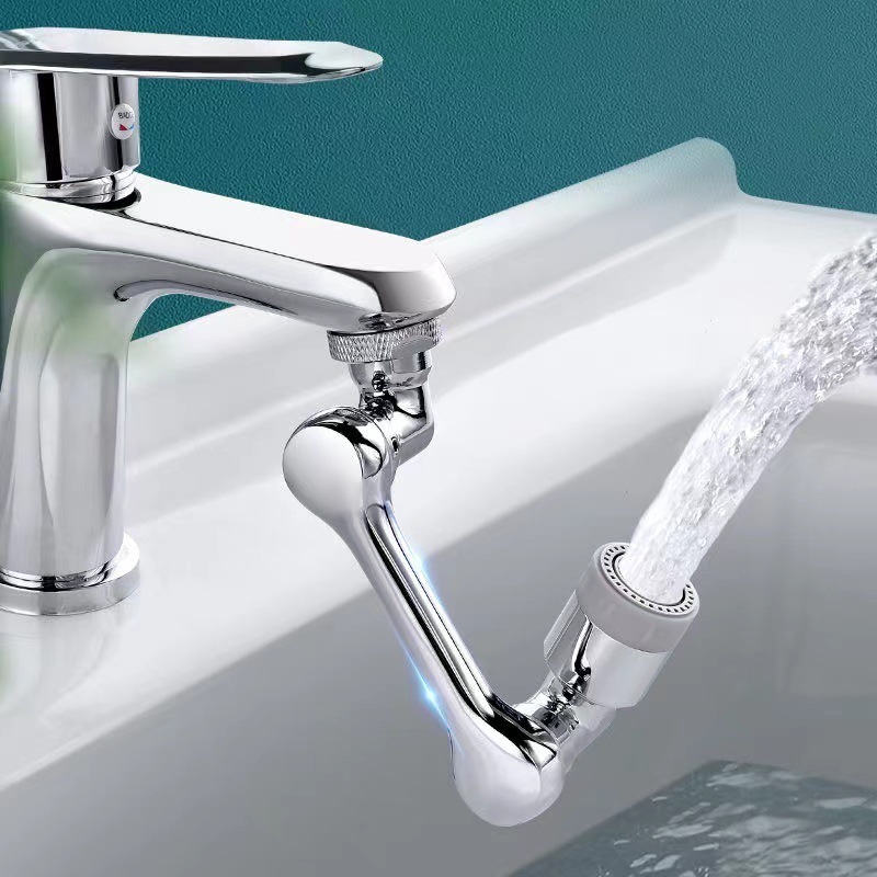 2023 New Flexible Bathroom Sink Faucet Rotating Faucet Extender For Bathroom 1080