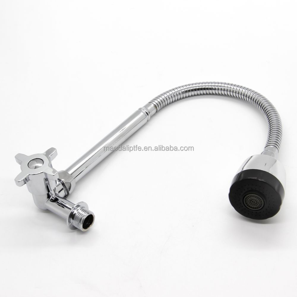 Manufacture Supplier Wall Mounted torneira Pull Down Flexible Kitchen Faucet With Pull Down Sprayer