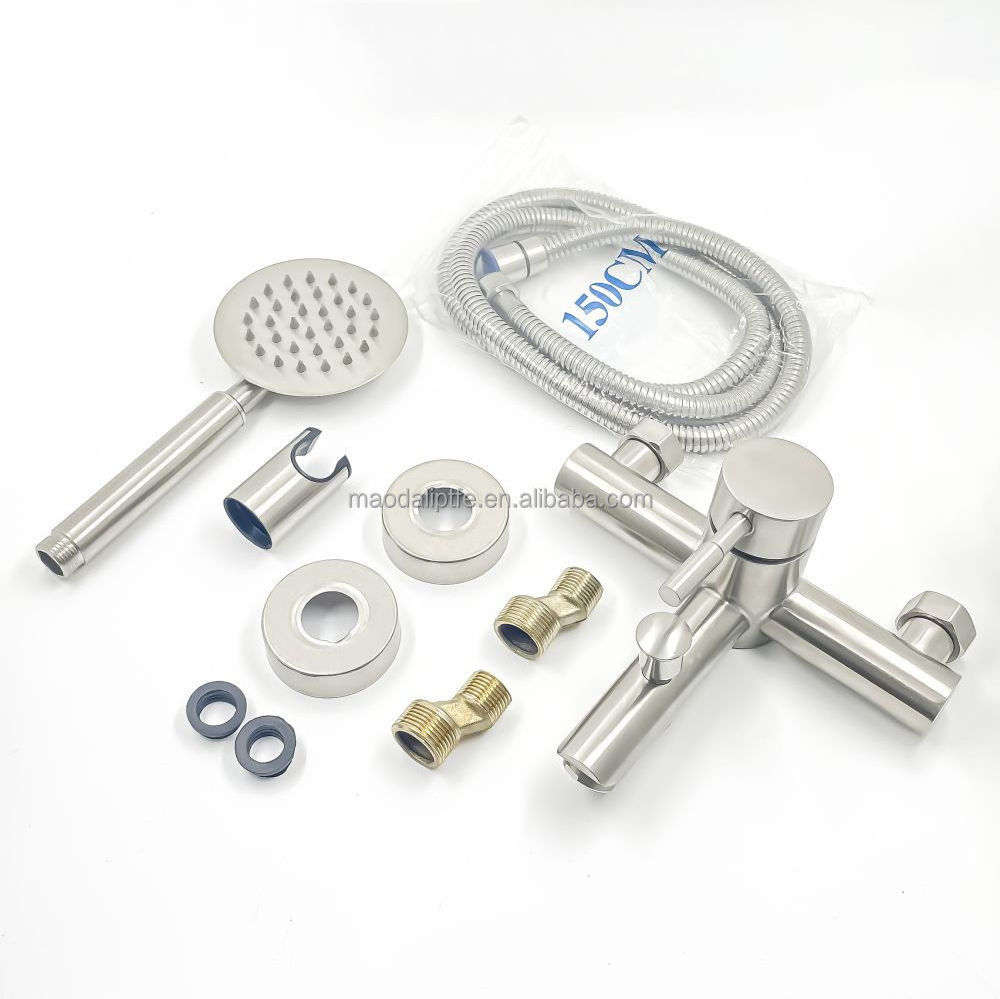 Ducha Good Quality Traditional Bath With Hot Cold Water Stainless Steel Shower Faucet For Shower