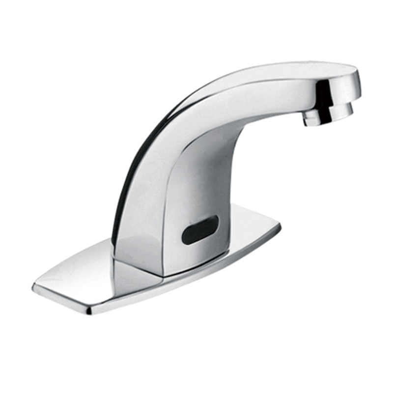 Standard Sanitary Ware Top Mounted Infrared Sensor Bibcock Water Tap Automatic Shut Off Faucet