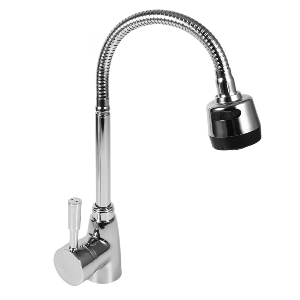 professional design zinc alloy single lever kitchen taps faucet