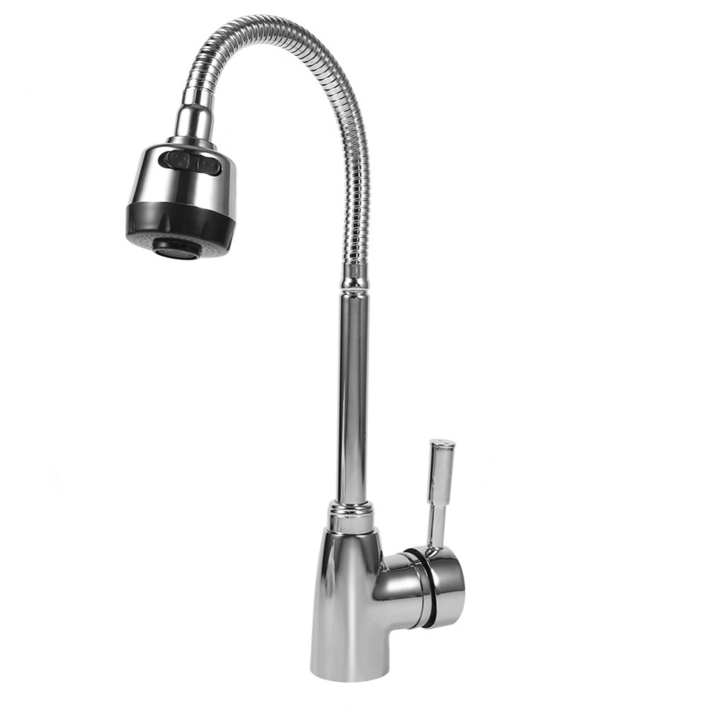 professional design zinc alloy single lever kitchen taps faucet