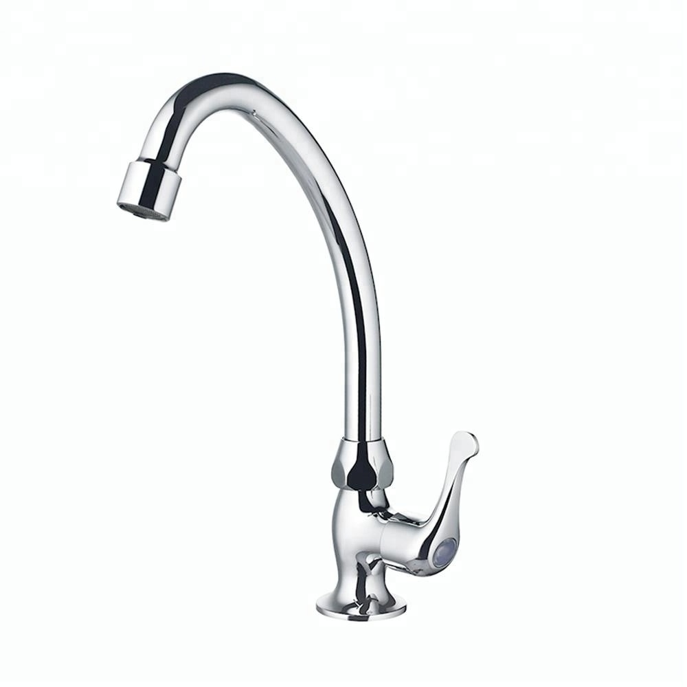 professional design zinc alloy single lever kitchen taps faucet