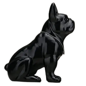 hot selling strong French Bulldog Corrosion resistance fiberglass sculpture for park