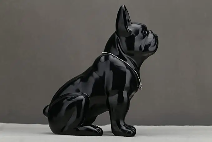 factory outlet eco friendly light Home decorations customized resin art dog sculpture