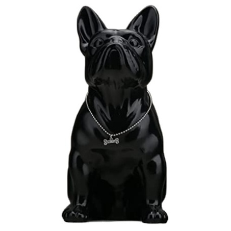 Factory Direct French Bulldog Animal Sitting Dog Sculpture Ornament For Garden Living Room