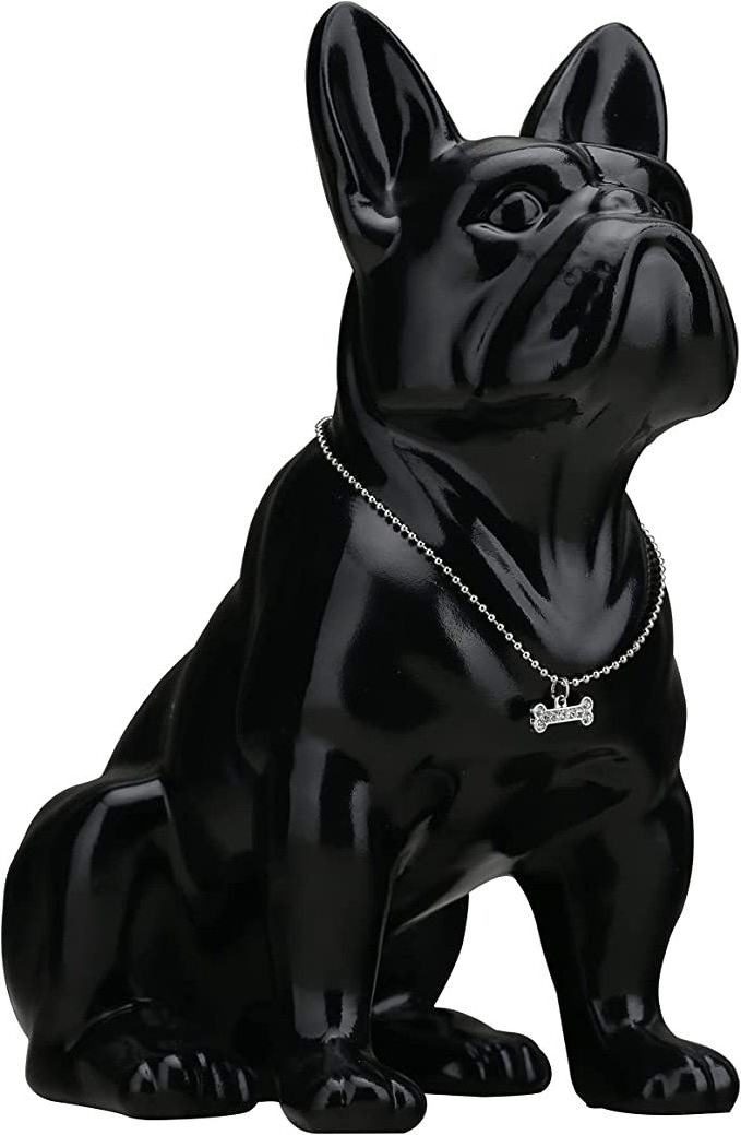 Factory Direct French Bulldog Animal Sitting Dog Sculpture Ornament For Garden Living Room