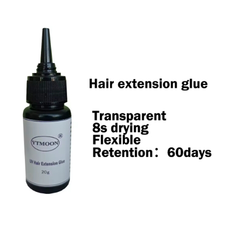 Hair Bonding Glue Professional Clear Liquid Adhesive Hair Weaving Weft Uv Perfect Hold Extensions Hair Bonding Glue