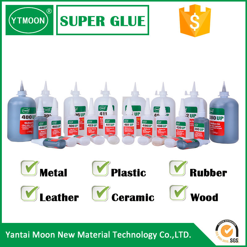 certificated ethyl acrylate super pvc bonding 100%ca super glue