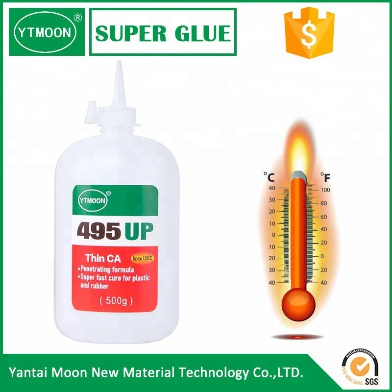 MN495 factory cyanoacrylate adhesive super glue to resist high temperature