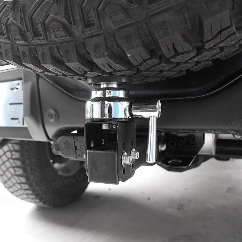 Suitable For All Tire Sizes In The Series Carbon Steel Tailgate Spare Tire Carrier Tire Lifter For Ford Bronco