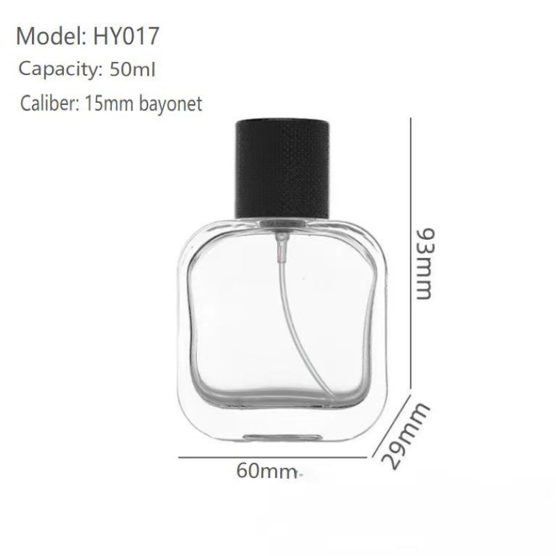 design 30ml 50ml  100ml glass car refillable luxury  mini perfume cleaning atomizer spray  bottles magnetic cap perfume bottle