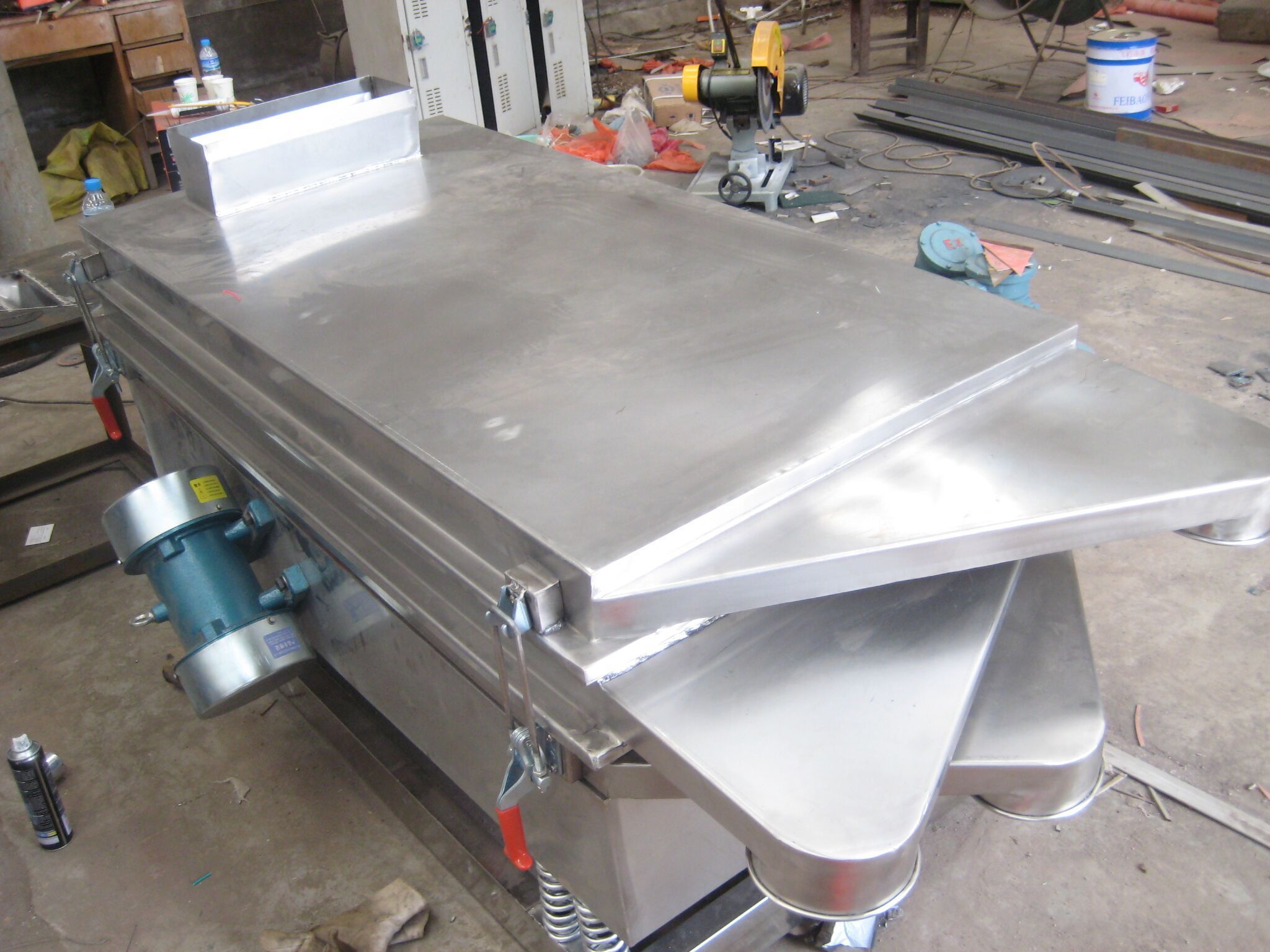 Hot Sale zs series stainless steel square vibrating screen