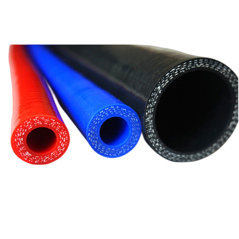 Customized Black Blue Red Automobile Heat Resistant 1 Meter Long Straight Radiator Tube Silicone Hose Pipe