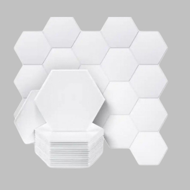 Cinema Studio Square Hexagon Acoustic Sound Soundproof Flexible Pet Wall Panels