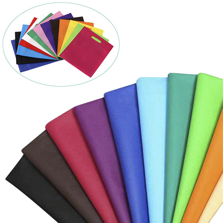 PP Cloth Polypropylene Spun Bonded Waterproof Non-Woven Fabric Roll For Shopper Tote Drawstring Bag