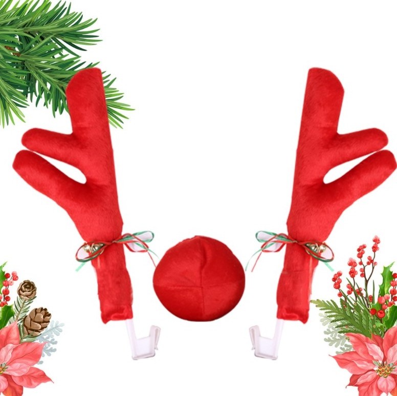 Christmas Auto Accessories Antlers Gifts  The Best Gifts For Adult Car Decoration