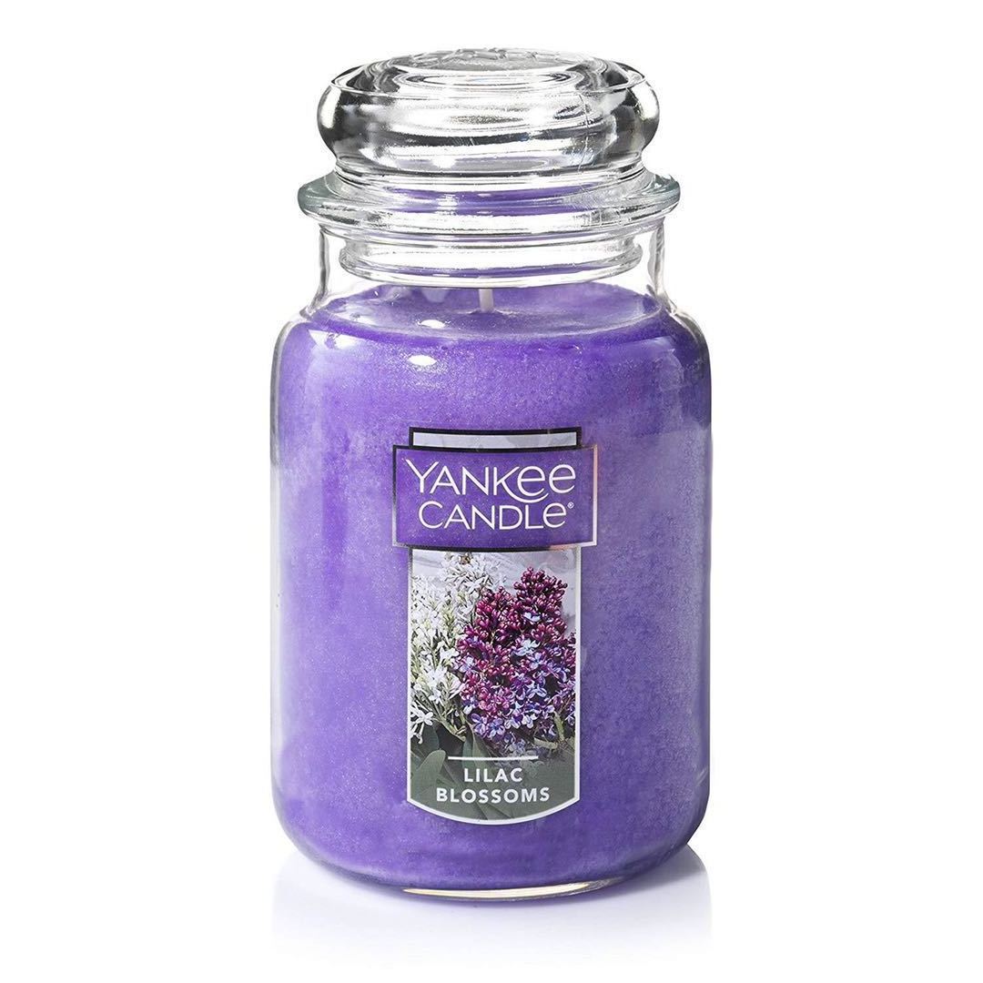 Wholesale Custom Scented Soy Wax Candle in Glass Jar for Home Decor Scented Candle Large Jar Candle Lilac Blossoms