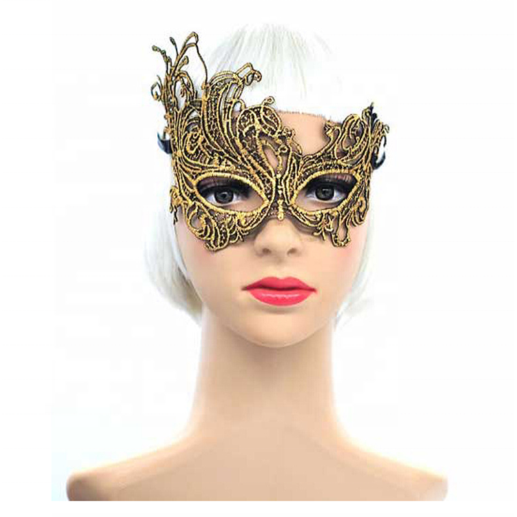 Black Women Sexy Lace Eye Mask Party Masks For Masquerade Halloween Venetian Costumes Carnival Mask