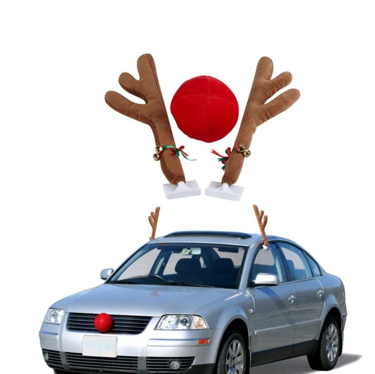 Christmas Auto Accessories Antlers Gifts  The Best Gifts For Adult Car Decoration