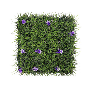 Anti-UV Artificial Boxwood Hedge Panel Green Wall Backgrounds Vertical Garden Artificial Grass Wall Plant Backdrop Wedding Decor