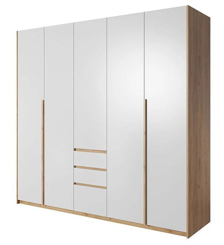 Modern Simple Systems Furniture Design Wooden Customized Modern Bedroom Walkin Cabinet Wardrobe Walk in Closet