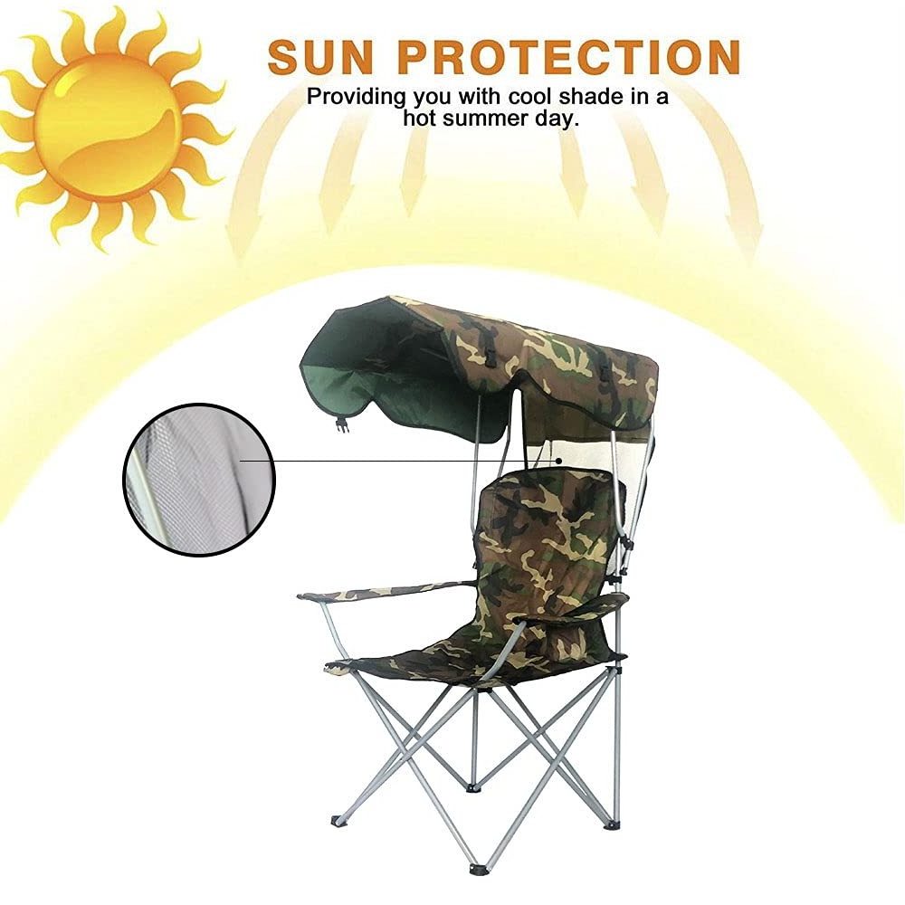 Hot selling Beach Cheap Fishing Chair umbrella beach chair Outdoor folding chair with umbrella