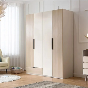 Custom Made Bedroom Wood Built in Wardrobe Bedroom Furniture Solid Wood Clothes Organizer Wardrobes Armoire Closet