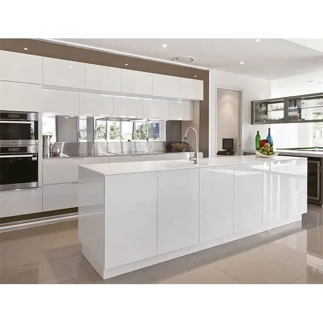 Modern Custom 17 Years Customers High Gloss Kitchen Cabinets Alacena Lacquer Kitchens Cabinets Modern Kitchen Cabinet Set