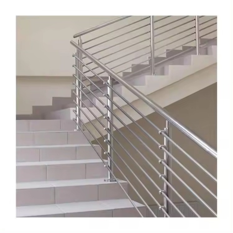 Stainless Steel Stair Railing Modern Design Balustrade Handrail Rod Bar Tube Railing