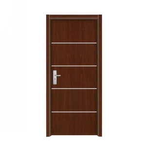 American Minimalist Fire Rated Steel Wood Door Modern Exterior Security Bedroom Interior Door