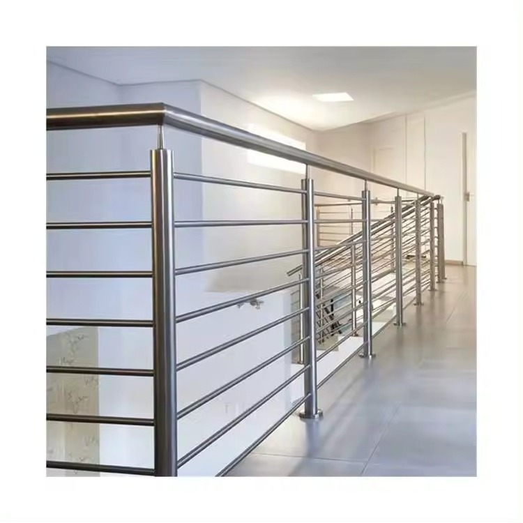 Stainless Steel Stair Railing Modern Design Balustrade Handrail Rod Bar Tube Railing