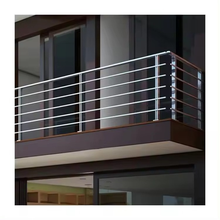 Stainless Steel Stair Railing Modern Design Balustrade Handrail Rod Bar Tube Railing