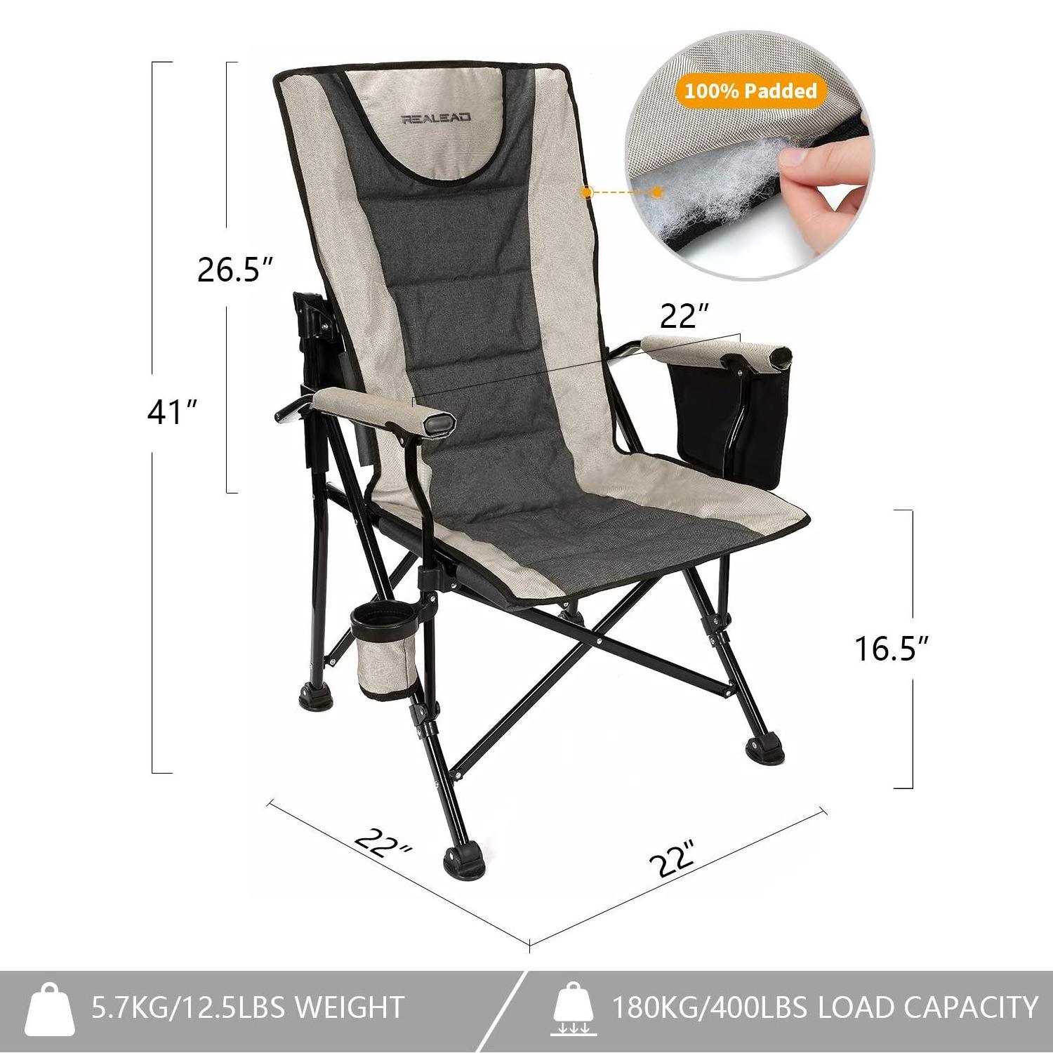 recliner Folding beach chair Basics foldable Camping Chair Outdoor Picnic Beach camping chair for adults