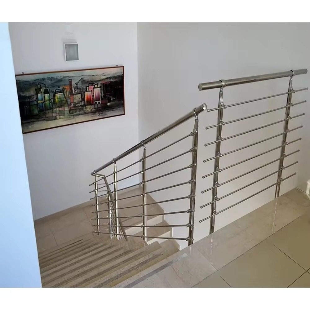 Deck Rod Stair Railing Tensioning Stainless Steel Cable Balustrade Railing Post