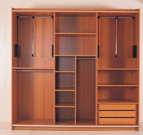 Factory Price Cloth Storage Closet Wardrobe Customized Bedroom Wall Bulit-in Design Solid Wooden Clothing Wardrobe Cabinet